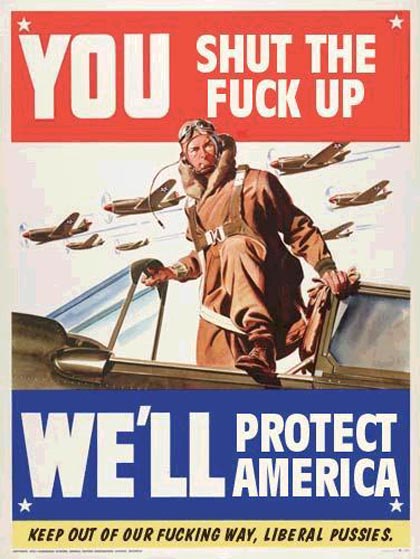 shut the fuck up